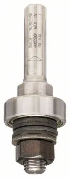 Stopka pro kotoučové drážkovací frézy s vodicím kuličkovým ložiskem 8 mm, D 22 mm, G 60,3 mm Stopka pro kotoučové drážkovací frézy s vodicím kuličkovým ložiskem 8 mm, D 22 mm, G 60,3 mm