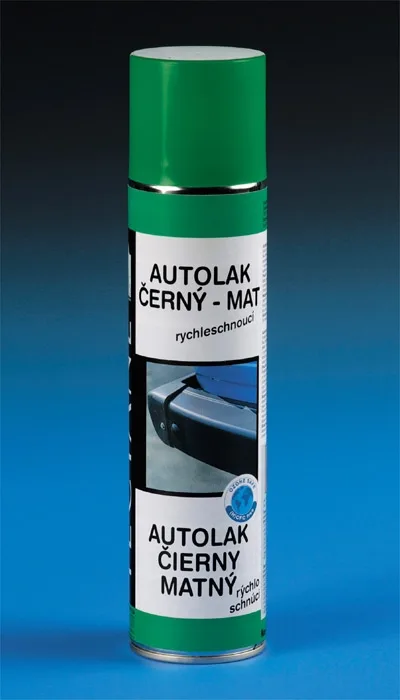 Autolak černý mat 400ml TECTANE Autolak černý mat 400ml TECTANE