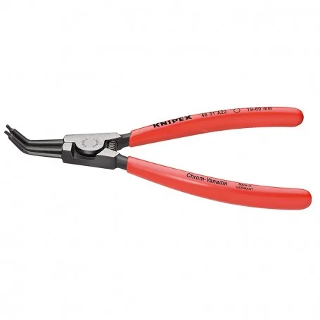 Kleště na poj.kroužky vnější 19 -60 mm zahnuté Knipex 