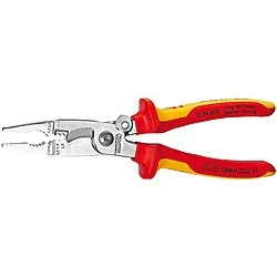 kleště elektro 200mm VDE 1000V s pružinou KNIPEX kleště elektro 200mm VDE 1000V s pružinou KNIPEX