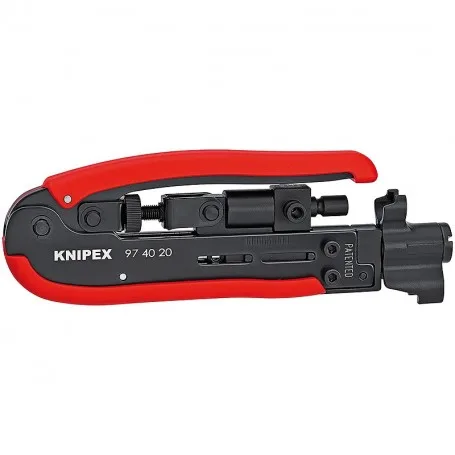Nástroj pro KOAX konektory KNIPEX 974020SB Nástroj pro KOAX konektory KNIPEX 974020SB
