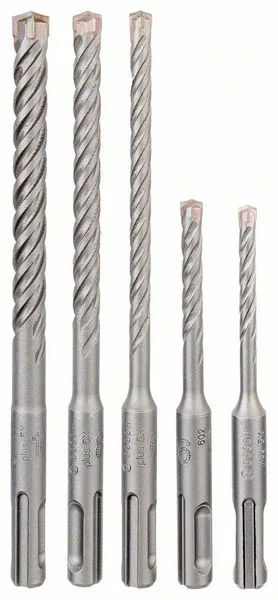 sada vrtáků do kladiv SDS-plus-5X 5; 6; 6; 8; 10mm 5dílná BOSCH sada vrtáků do kladiv SDS-plus-5X 5; 6; 6; 8; 10mm 5dílná BOSCH