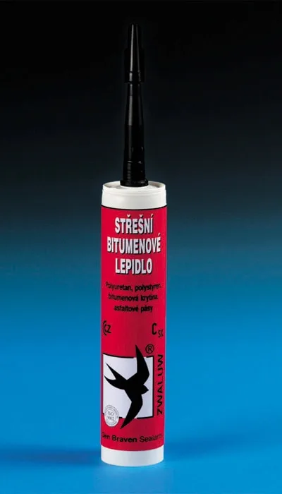 lepidlo střešní bitumenové (Tixoplast) 310ml černé Den Braven lepidlo střešní bitumenové (Tixoplast) 310ml černé Den Braven