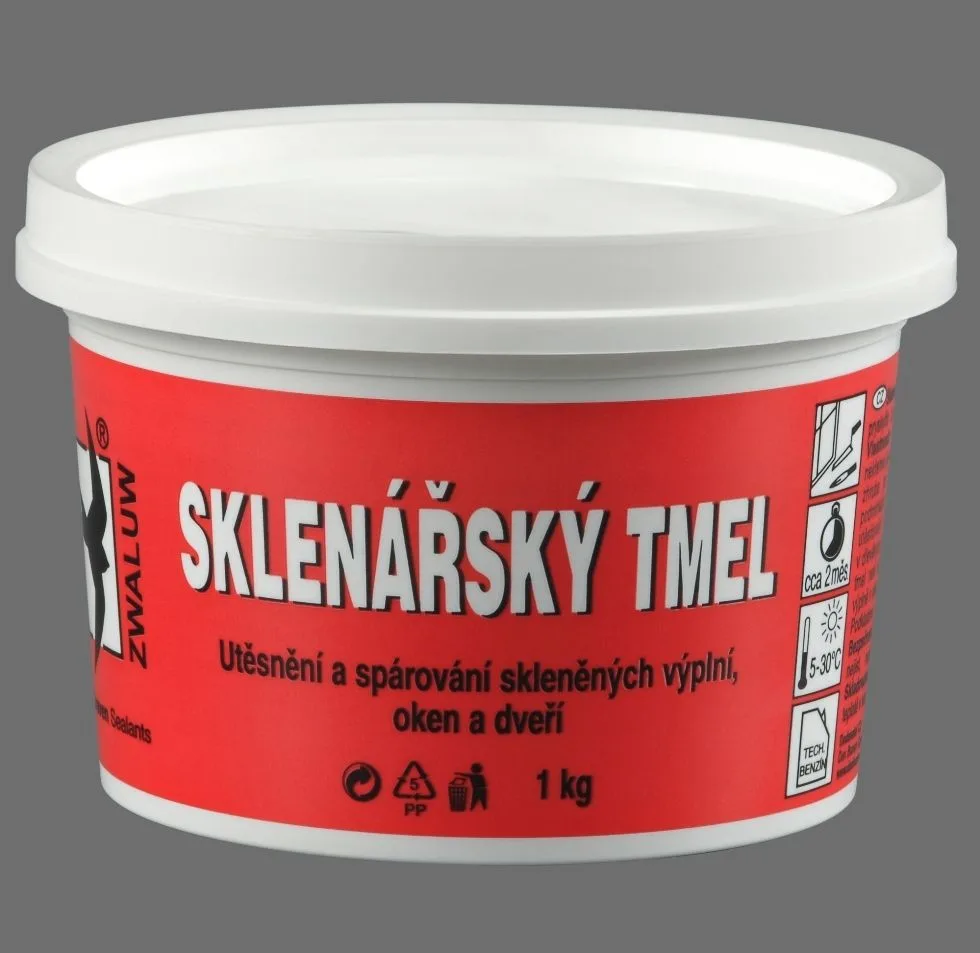 Sklenářský tmel 1kg béžový Den Braven Sklenářský tmel 1kg béžový Den Braven