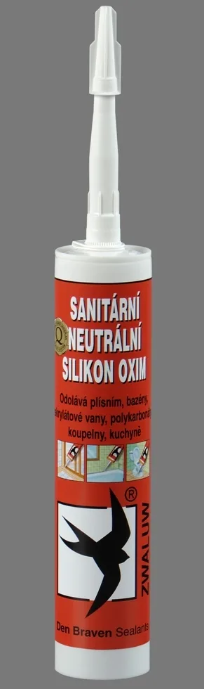 Sanitární neutrální silikon OXIM 310ml bílý Den Braven Sanitární neutrální silikon OXIM 310ml bílý Den Braven