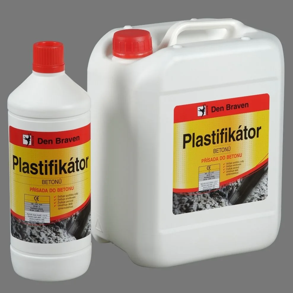 Plastifikátor betonů 1l hnědý Den Braven Plastifikátor betonů 1l hnědý Den Braven