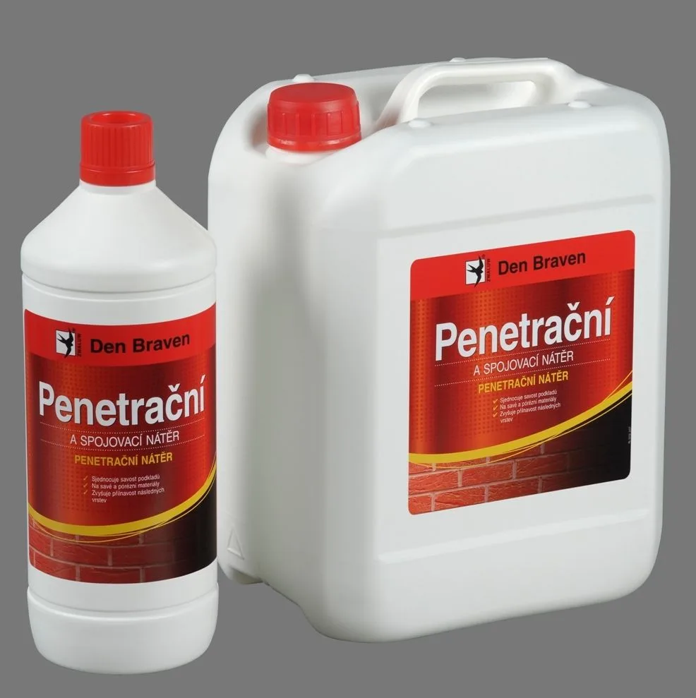 Penetrační a spojovací nátěr 5 l Penetrační a spojovací nátěr 5 l