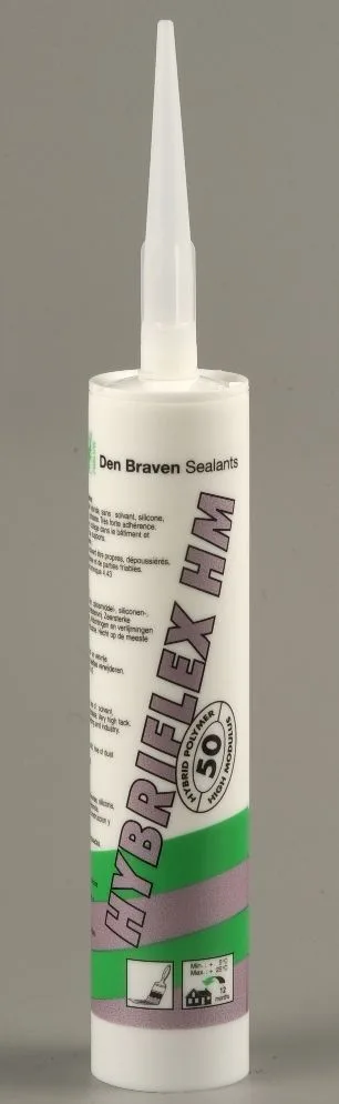 Hybriflex HM / vysokomodulový polyuretan bez rozpouštědel 290ml šedý Den Braven