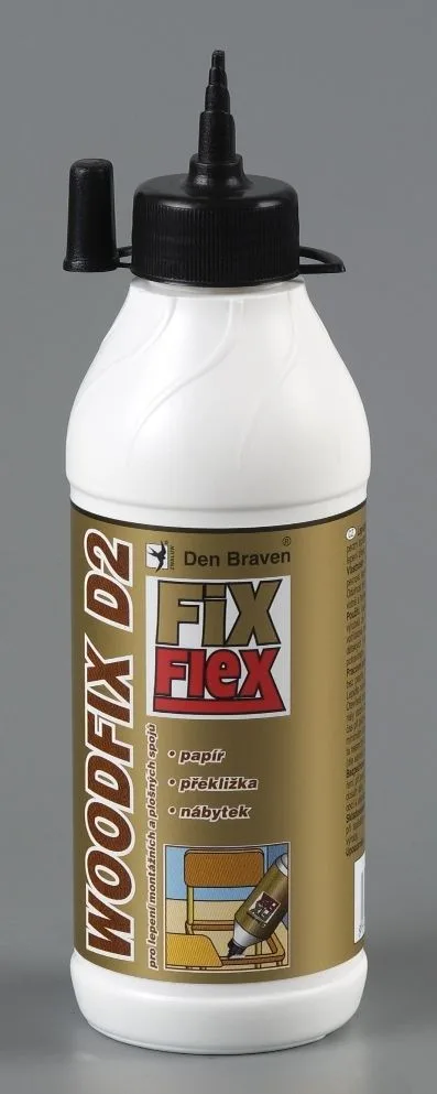 Lepidlo na dřevo Woodfix D2 500g FF Lepidlo na dřevo Woodfix D2 500g FF