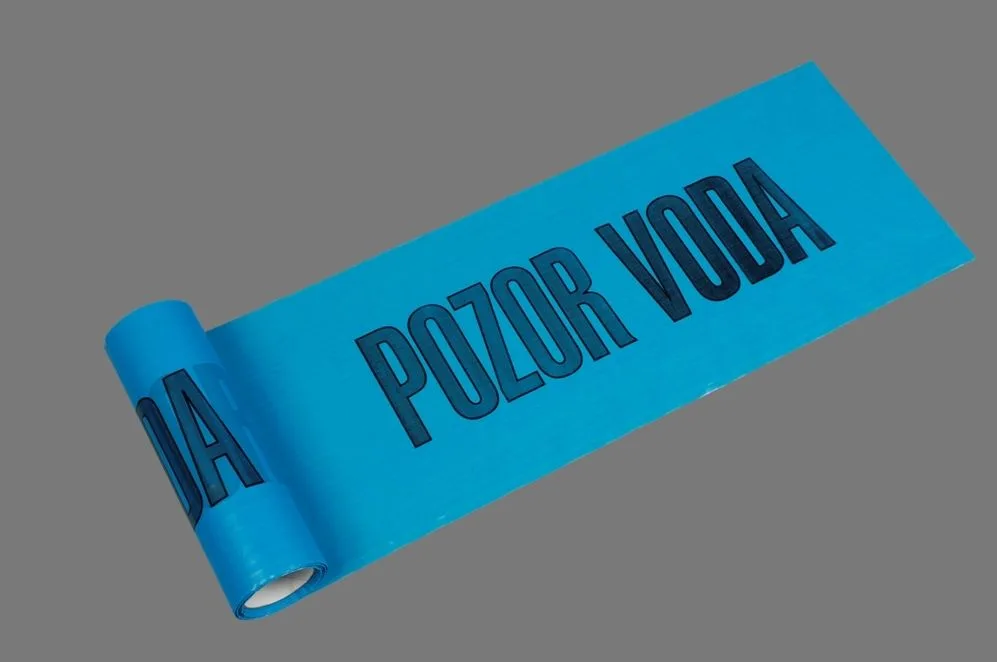 fólie výstražná 22cm modrá / voda Den Braven fólie výstražná 22cm modrá / voda Den Braven