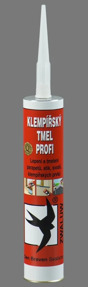 Klempířský tmel PROFI 300ml šedý Klempířský tmel PROFI 300ml šedý