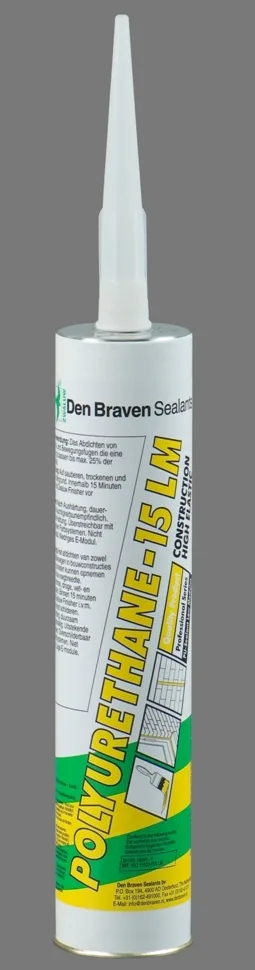 PU 15 LM Polyuretanový tmel 310ml bílý Den Braven PU 15 LM Polyuretanový tmel 310ml bílý Den Braven