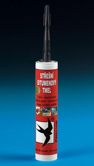 tmel střešní bitumenový 310ml ČERNÝ tmel střešní bitumenový 310ml ČERNÝ