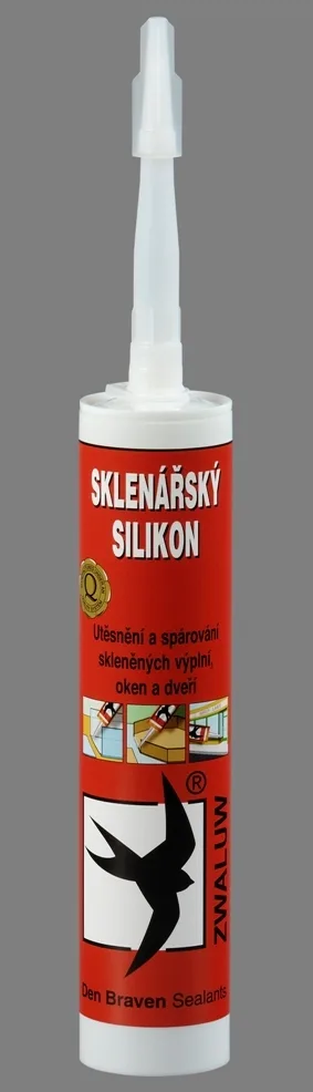 Sklenářský silikon 280ml transp. Sklenářský silikon 280ml transp.