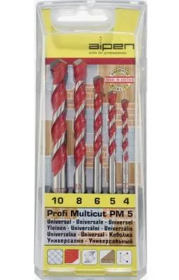 sada vrtáků 4-10 5ks víceúčel. Multicut PM 5 ALPEN-MAYKESTAG sada vrtáků 4-10 5ks víceúčel. Multicut PM 5 ALPEN-MAYKESTAG